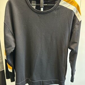 DKNY Black Fleece Top